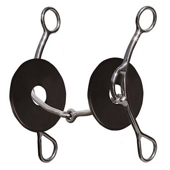 Professional's Choice Brittany Pozzi 8" Shank Snaffle Gag Bit BPB-130 - Picture 1 of 2